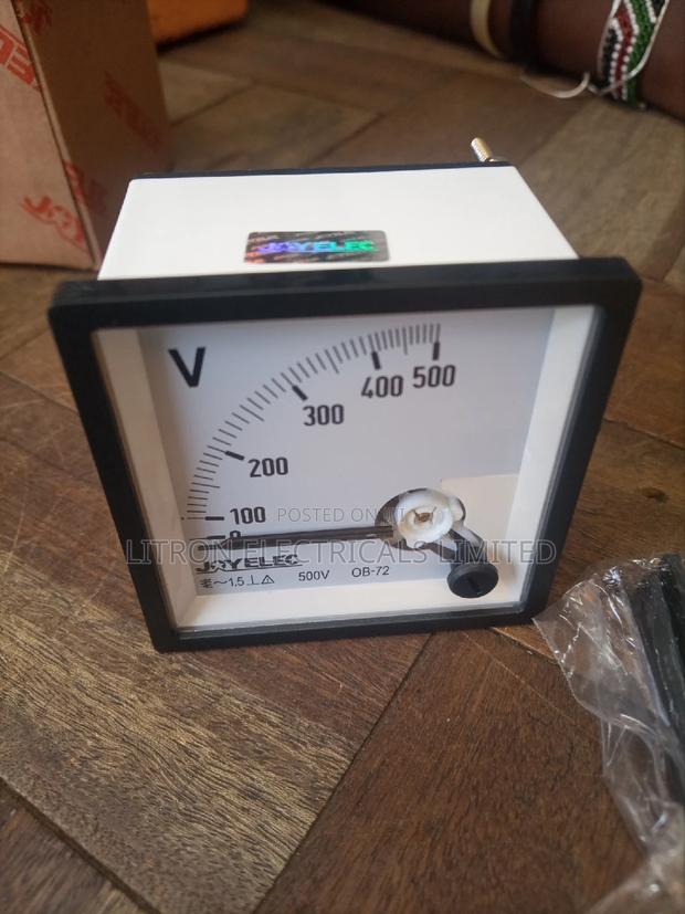 Voltmeter 500v - main view