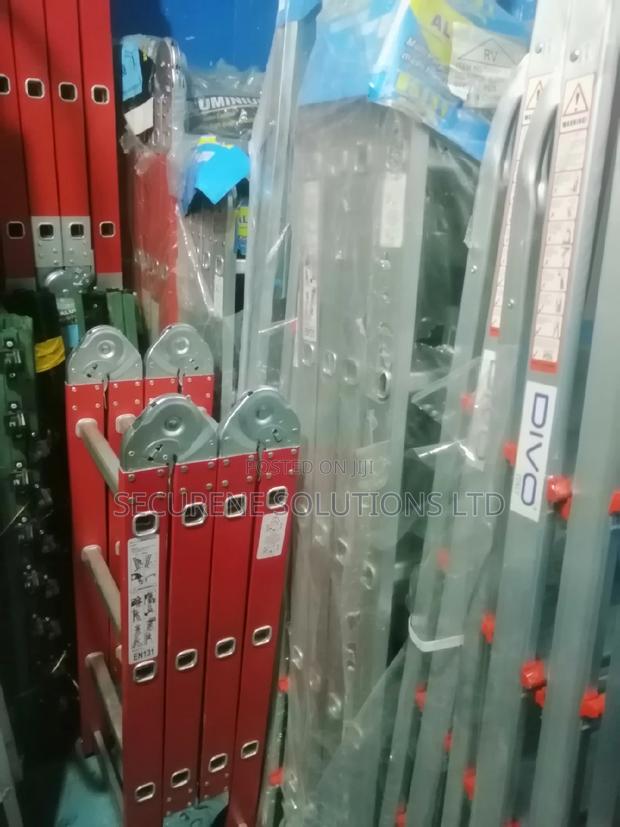 12ft Aluminium Multi Purpose Ladder 3.8 Meters - thumbnail 3
