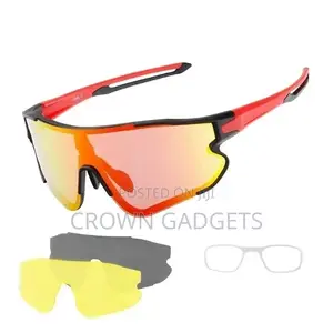 5 Lens TRENDY Polarized Sports Sunglasses
