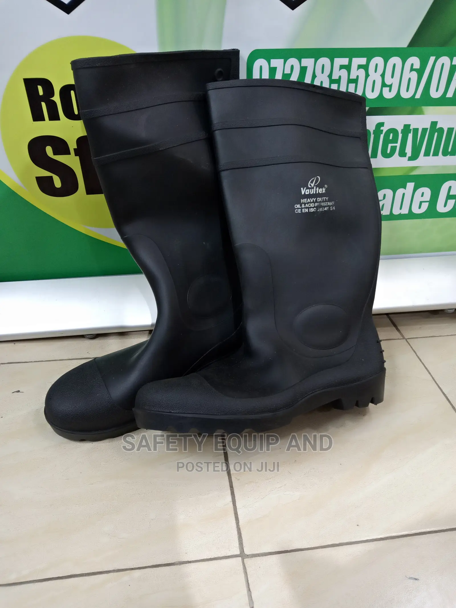 Industrial Gumboots With Steel Toe Cap