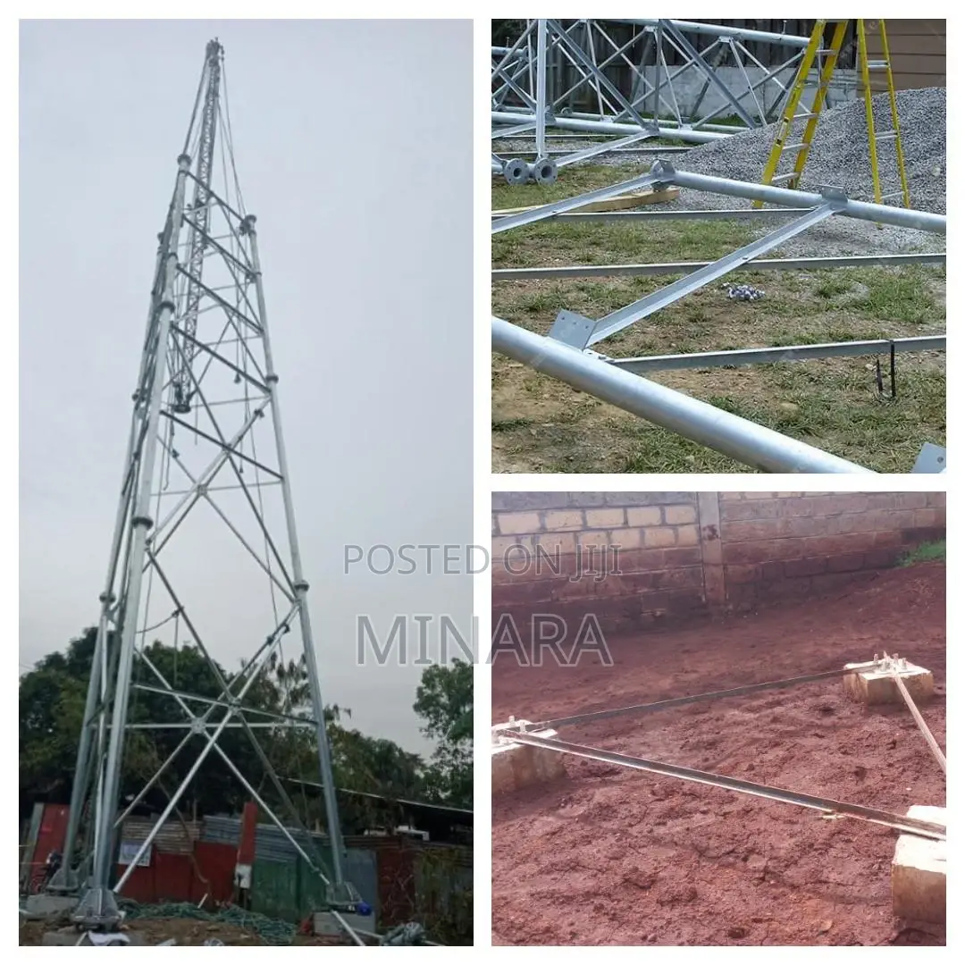 Mast Installation , Guy Masts and Telecom Towers Services