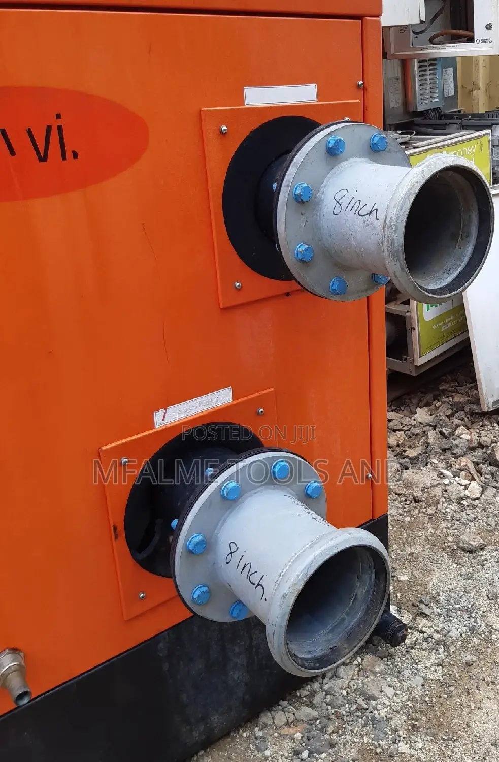Water Pump -Irrigation 8" 50m Head 4 Cyli Diese Engine Ex-Uk