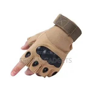 Military Fingerless Hard Rubber Knuckle, for Training