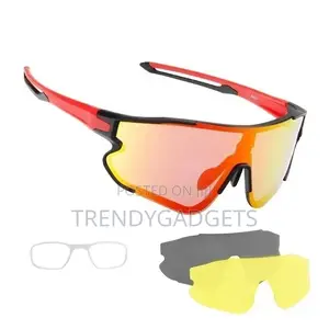 Sports Sunglasses Polarized UV400 Protection With 5 Lens