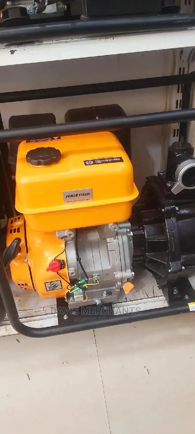Power Italia 120 M Head 2" Gasoline Pump High Efficiency