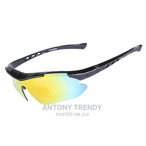 Cycling Sunglasses With 5 Interchangeable Lenses - main view
