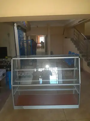 Tilted Aluminium Display