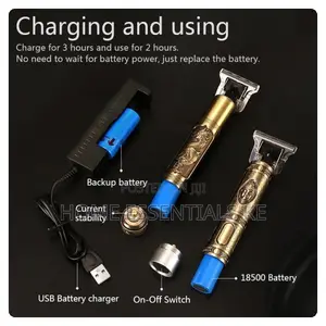 Cordless Rechargeable Electric Pro Li T-Liner Hair Clipper