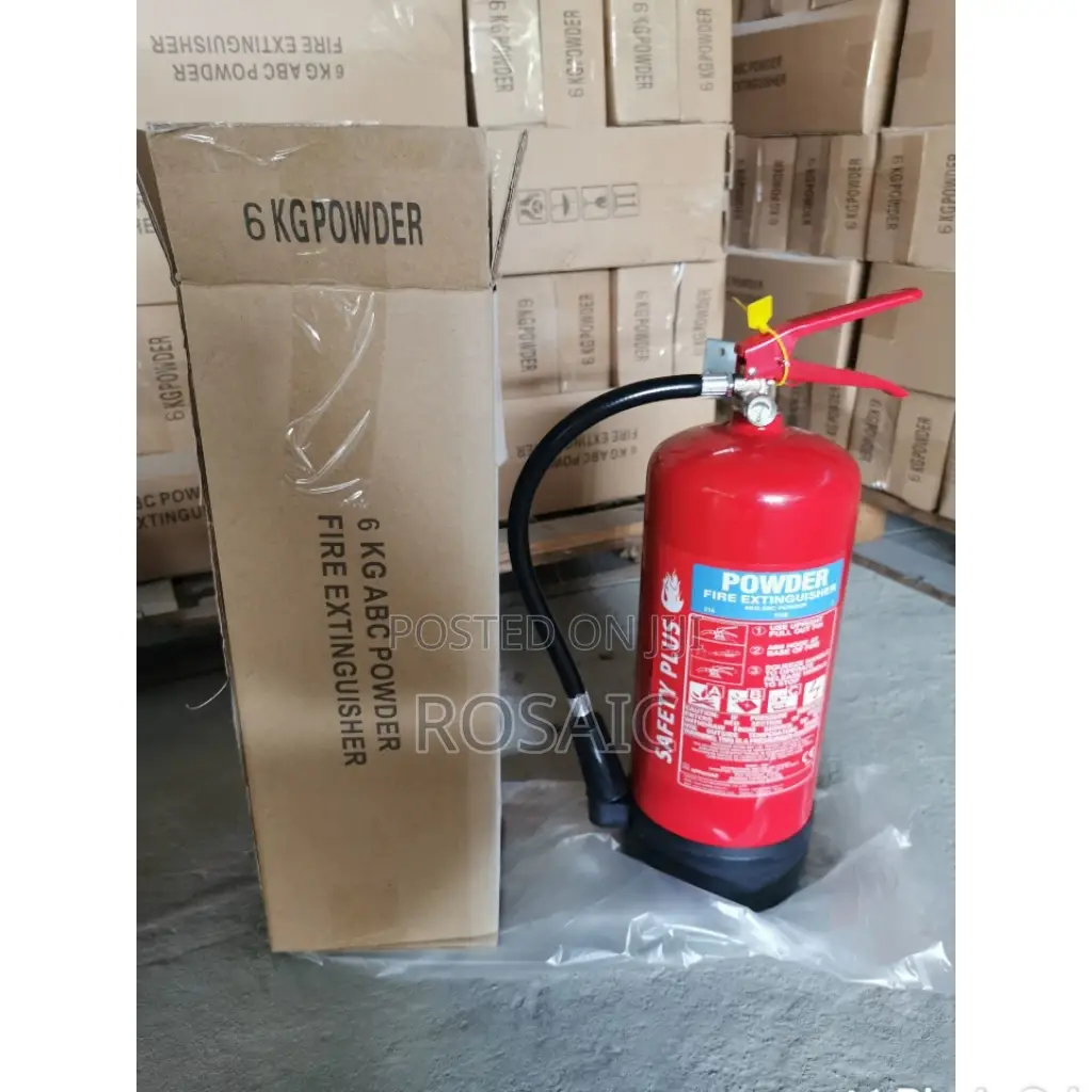 6 Kgs ABC( Dry Powder) Fire Extinguishers