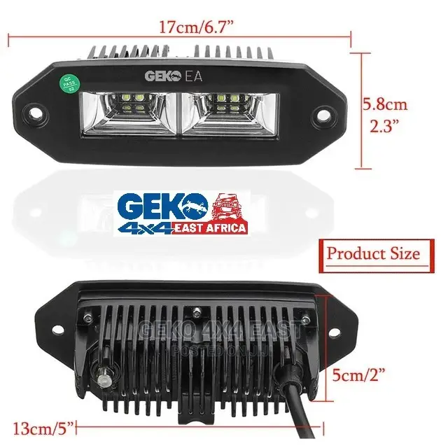 New 4 Inch Marine Flush Mount- GEKO EA PRO Series 2.0