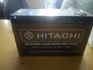 Hitachi Back Up Battery 7ah 12V