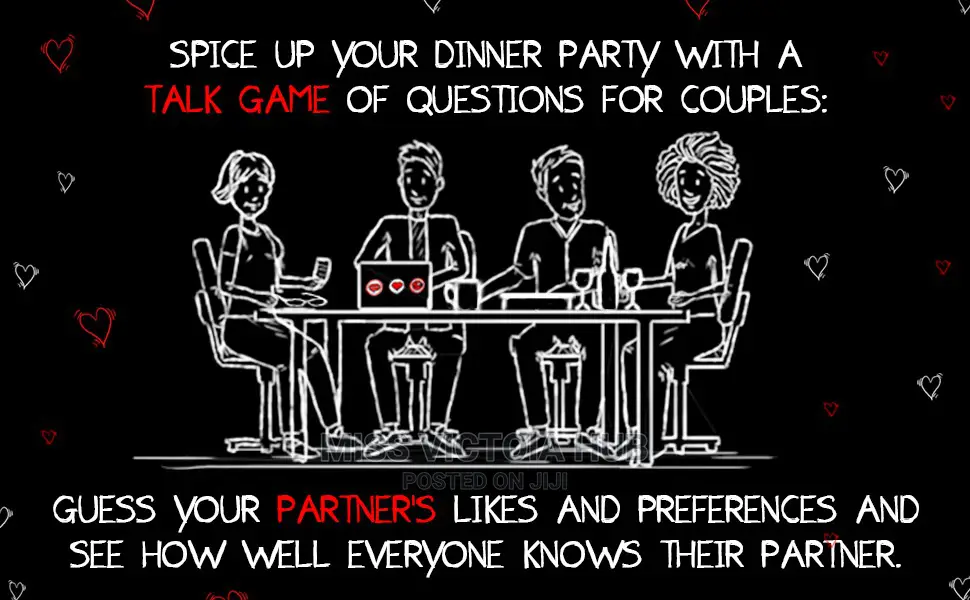 3 Games in 1: Talk, Flirt Dare Romantic Cards Adult Games