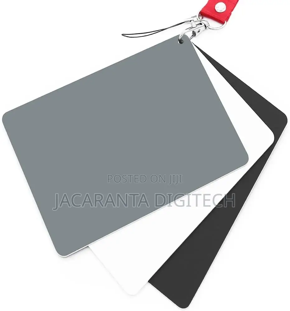Grey Card White Balance Card