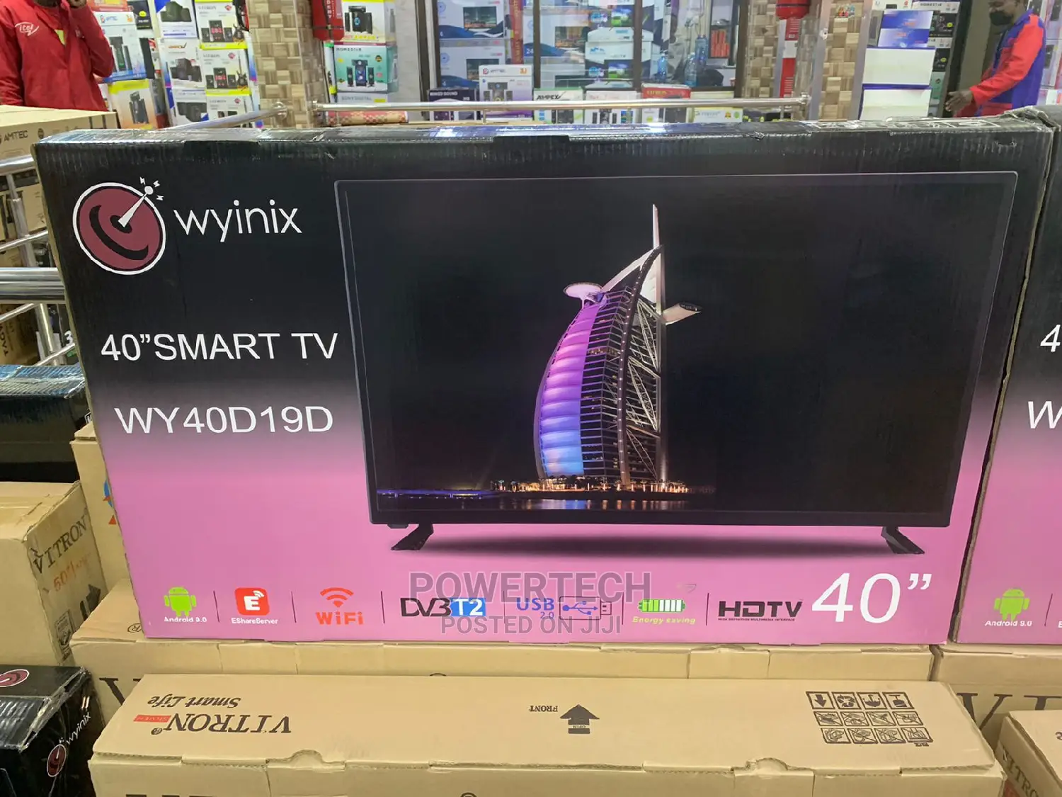 40 Inches Smart Android Tv -Wynix
