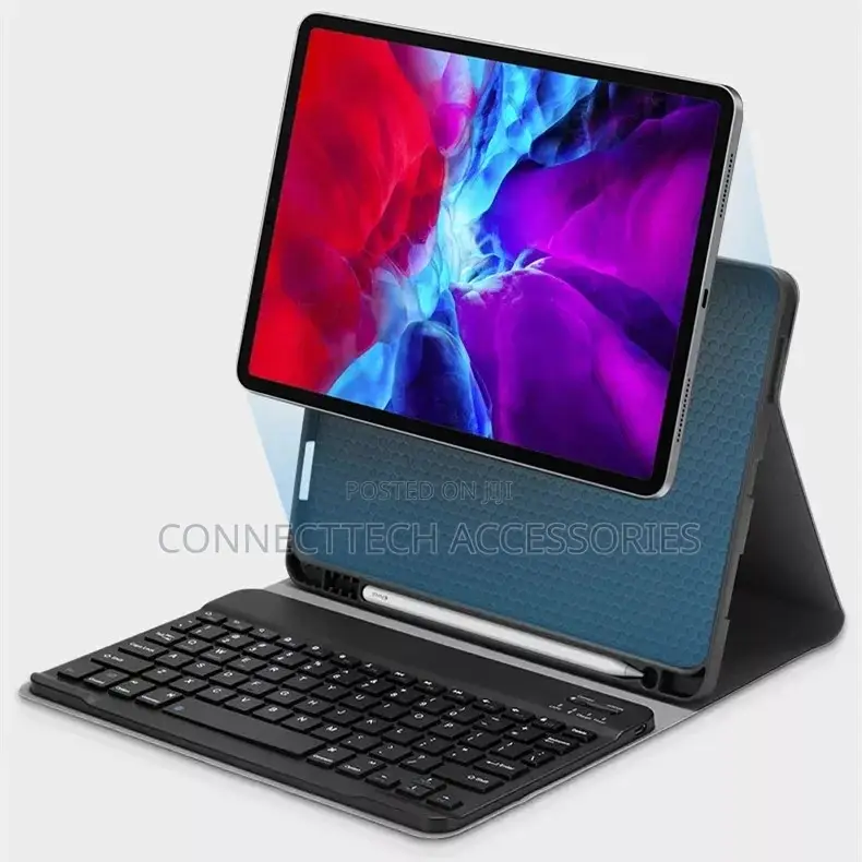 iPad Pro 12.9 2021 Keyboard Case With Apple Pencil Slot