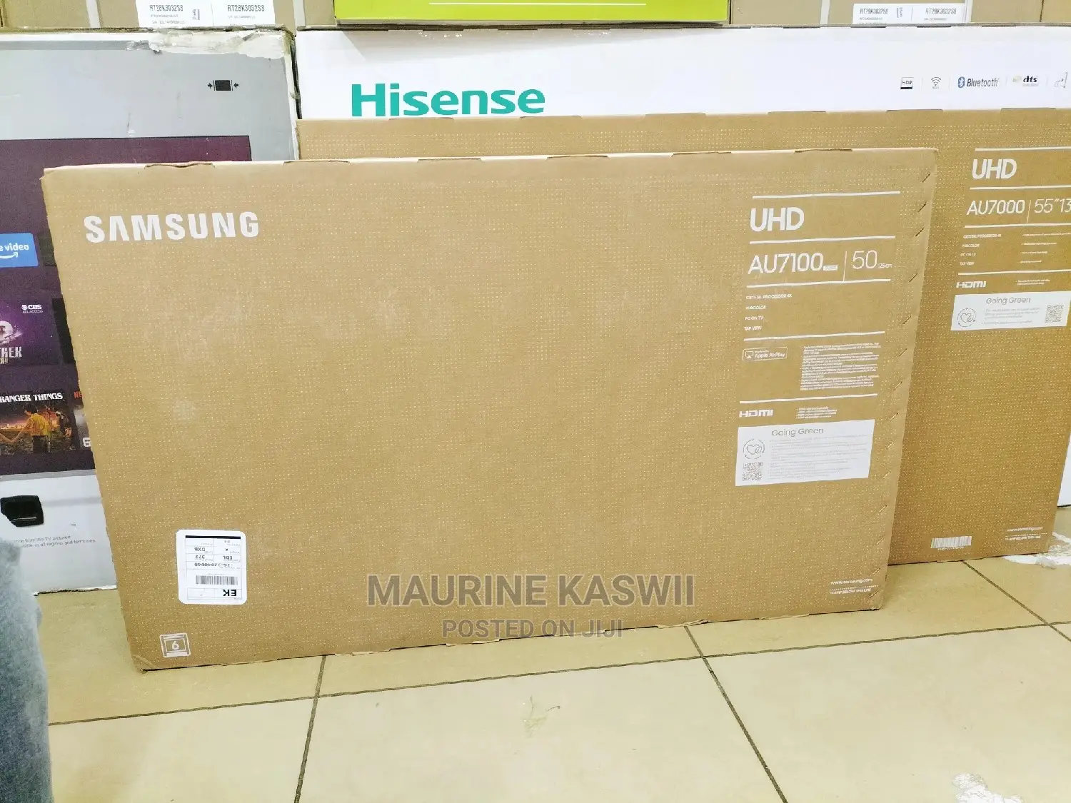 55” Au7000 Uhd 4K Hdr Smart TV (2021)