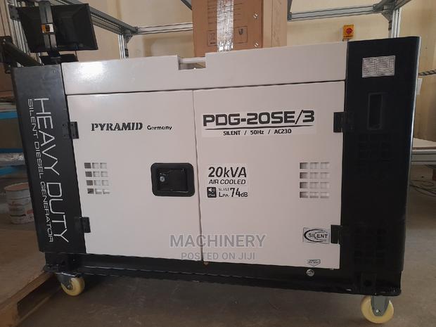 20kva Three Phase Back Up Pyramid Generator - main view