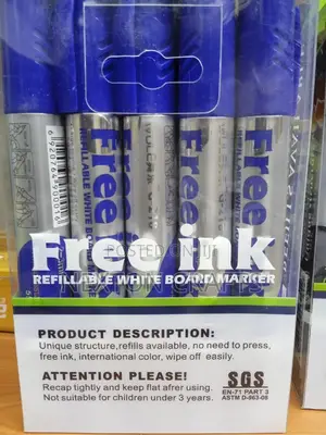 Free Ink Refillable Whiteboard Marker G-218 (Dozen)