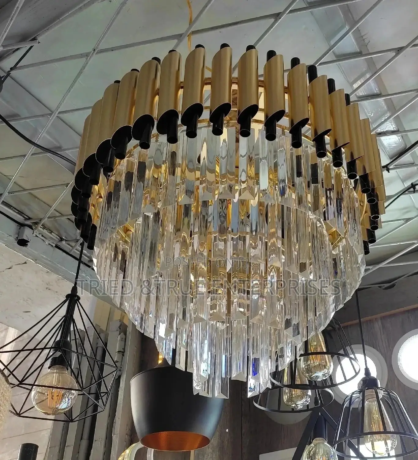Gold Chandalier