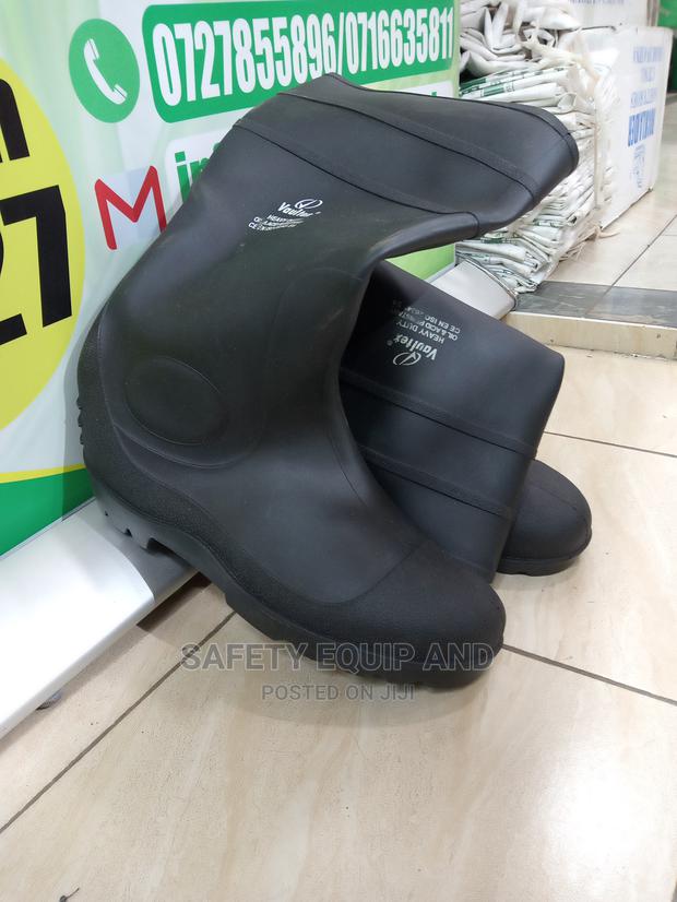 Long Quality Rubber Sole With Steel Gumboots - main view