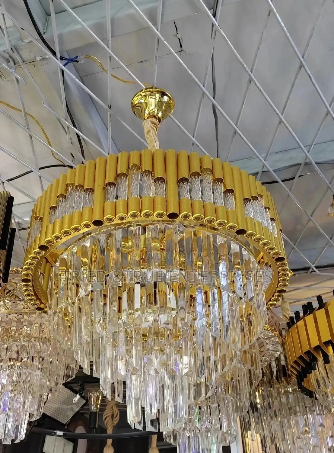 Gold Chandaliers