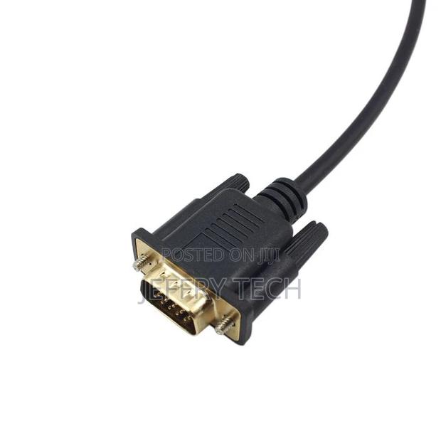 1.8M Male Display Port DP to VGA Male Adapter Cable - thumbnail 2