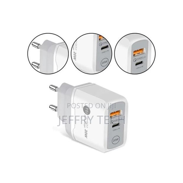 Fast Charger Generic USB Type-C PD QC3.0 20W Quick Charger - thumbnail 3