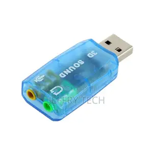 USB 1.1 Mic/Speaker Surround Sound 7.1 CH 3D Audio Card Ada