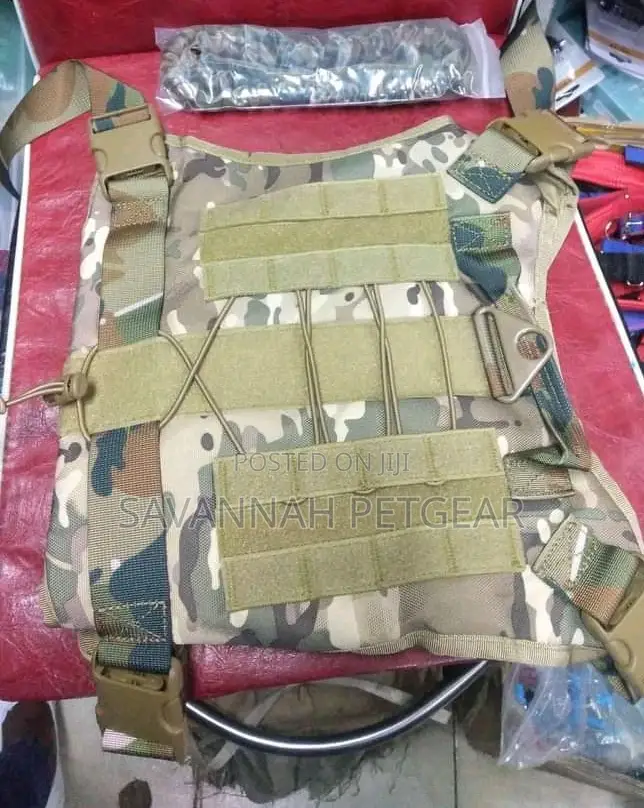 Tactical Dog Harness And Leash Medium, L, XL Sizes