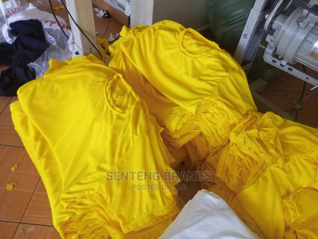 Yellow Plain T-Shirts for Election.