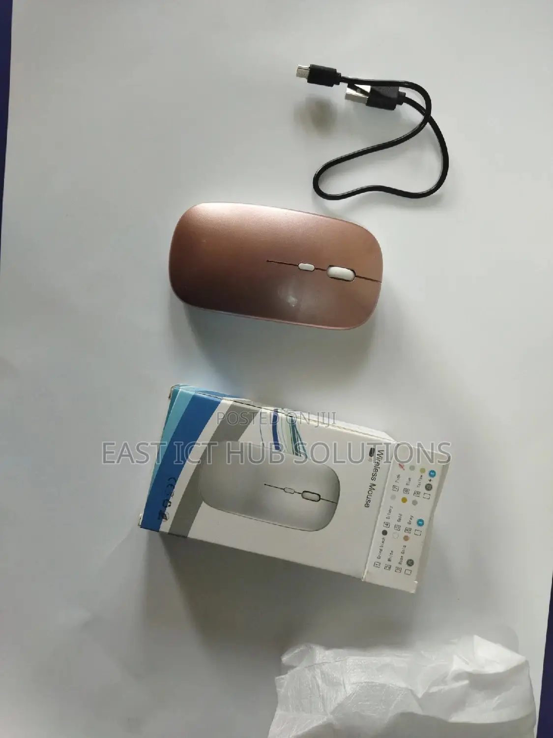 Sleek Slim Witeless Charging Mouse