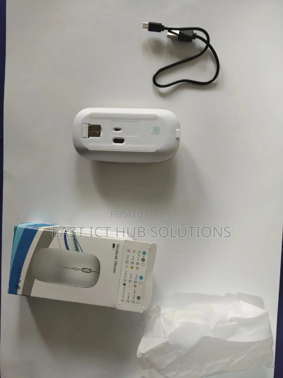Sleek Slim Witeless Charging Mouse