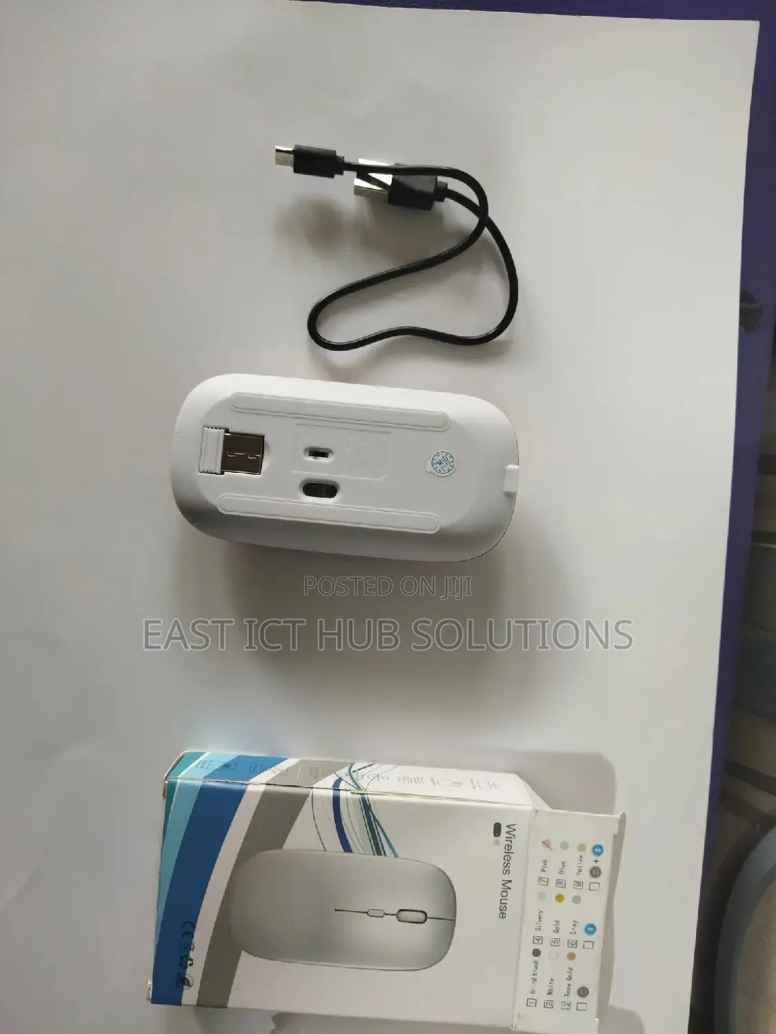 Sleek Slim Witeless Charging Mouse