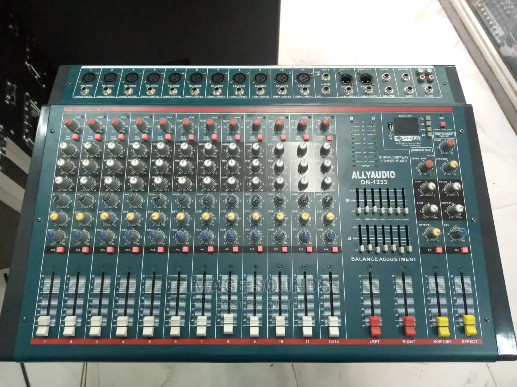 Powered Mixer 12ch 1233