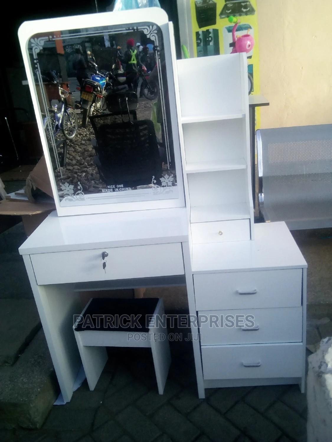 Dressing Table With A Sliding Mirror in Nairobi Central Furniture