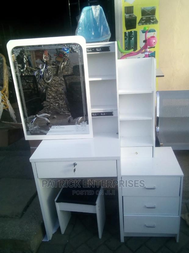 Dressing Table With A Sliding Mirror