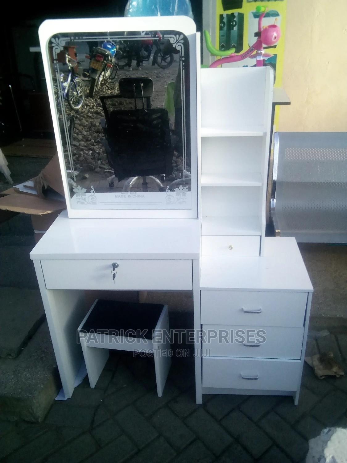 Dressing Table With A Sliding Mirror in Nairobi Central Furniture