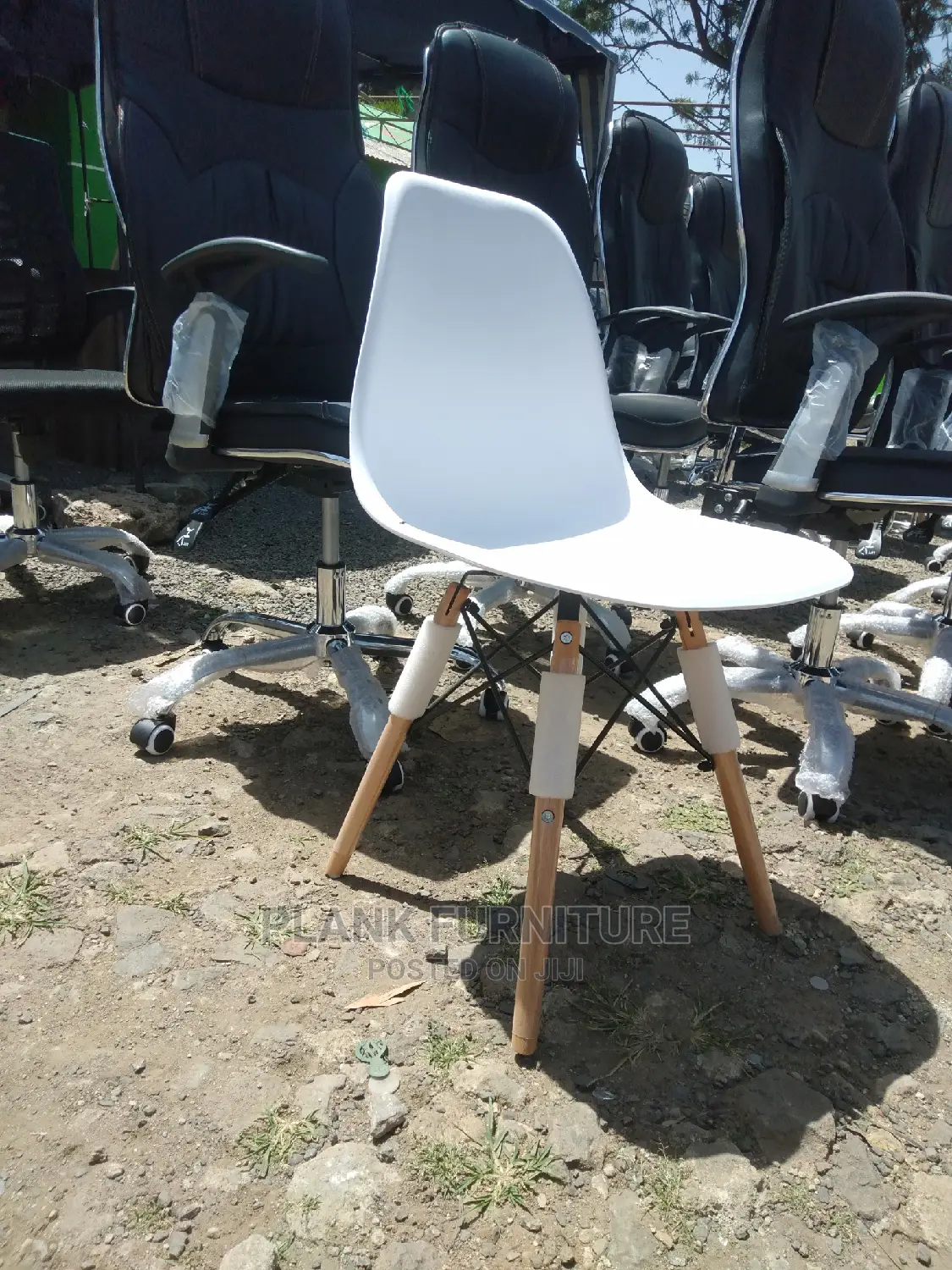 Plastic Eames Chair White in Nairobi Central Furniture, Plank