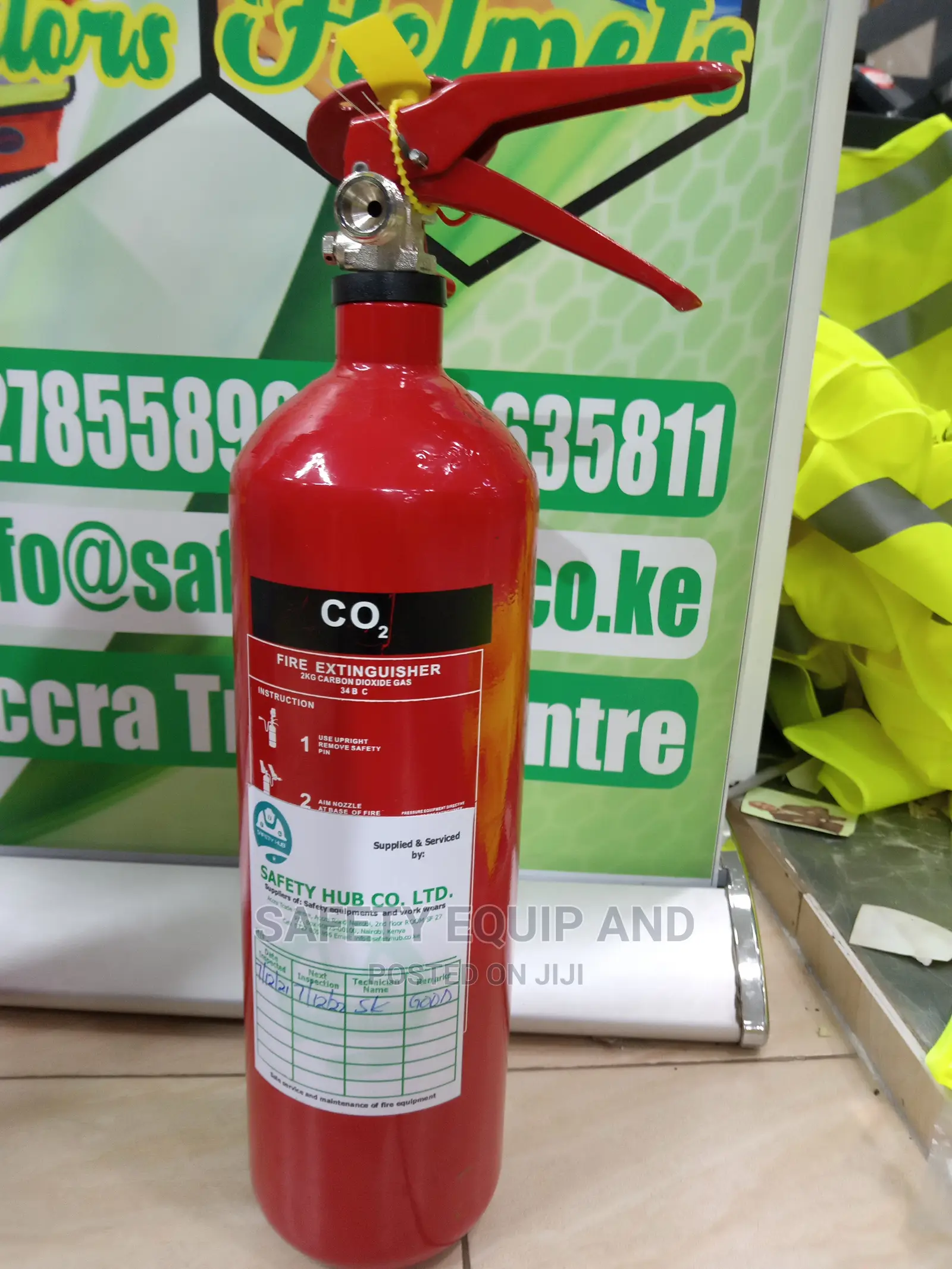 Safety Fire Extinguishing Pressure
