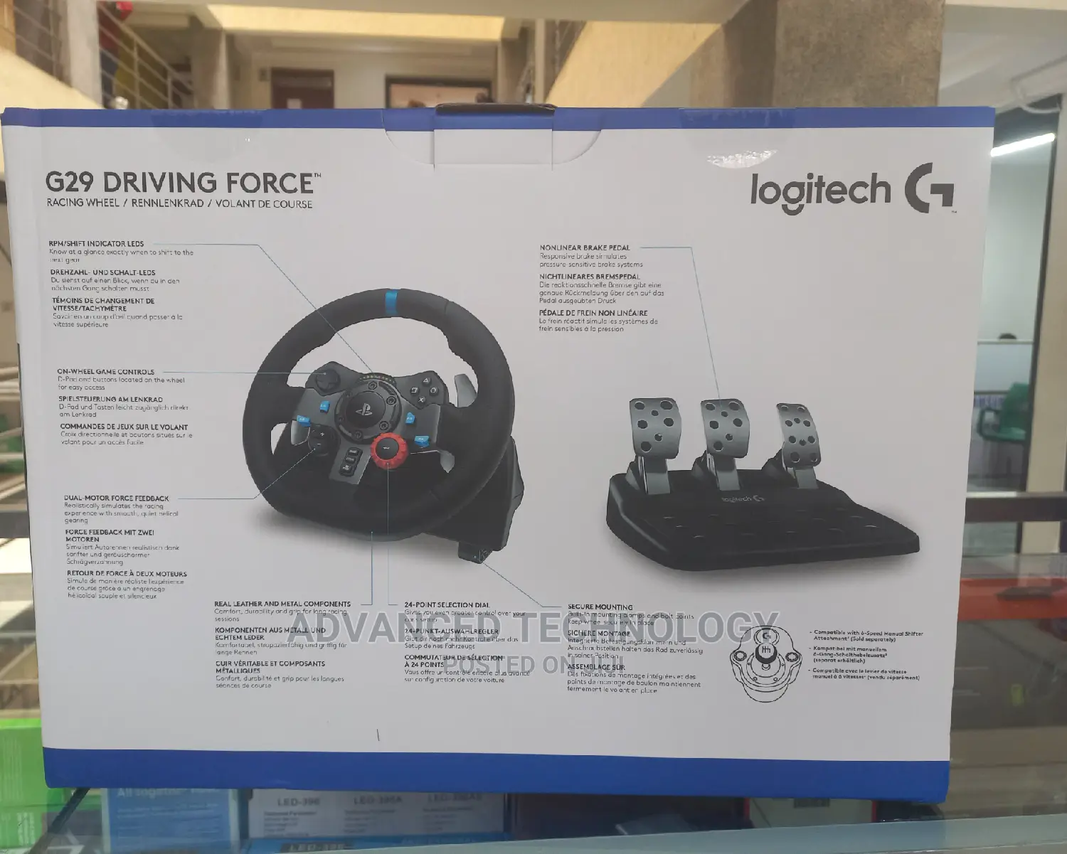 Logitech G29 Driving Ps5 Wheel
