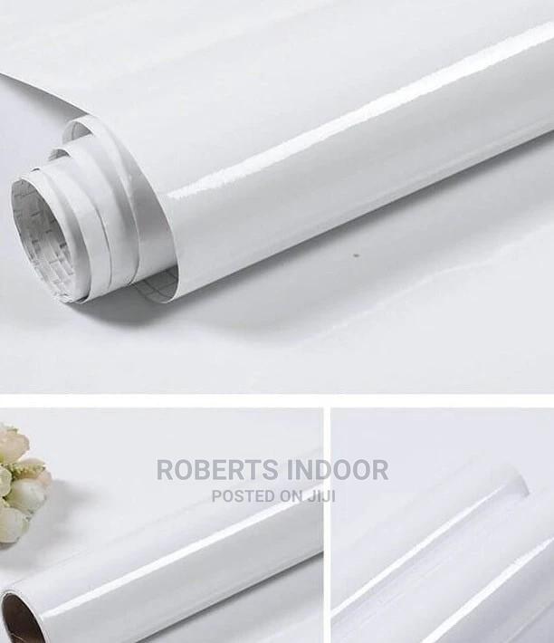 White Marble Contact Paper - main view