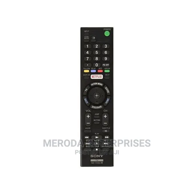 SMART TV Remote Control With NETFLIX Button - Black