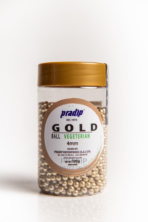 Gold Ball Vegeterian 4mm 50grms