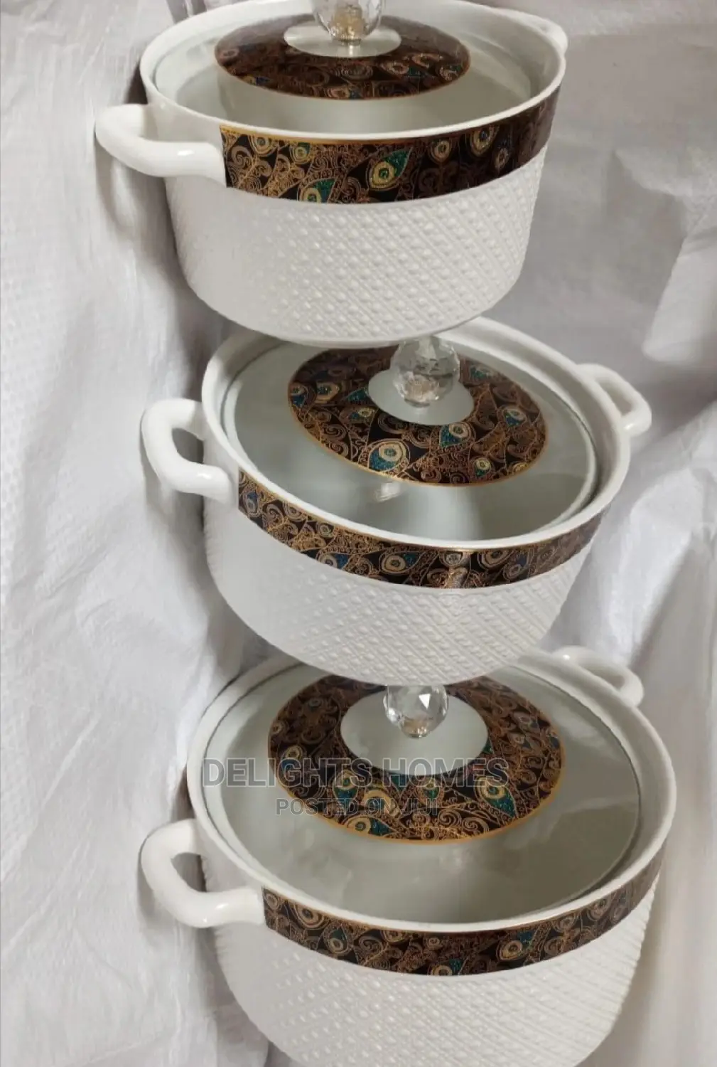 Set of 3 Merrina Soup Pots