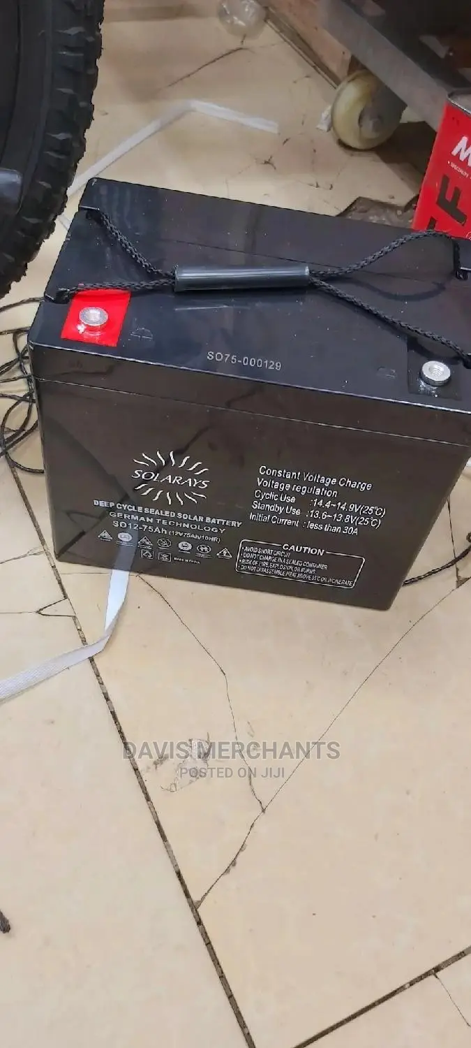 Solarays 75 Amps Solar Battery