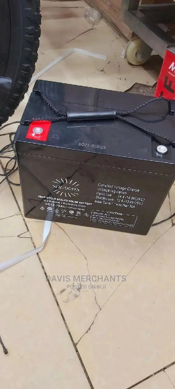 Solarays 75 Amps Solar Battery