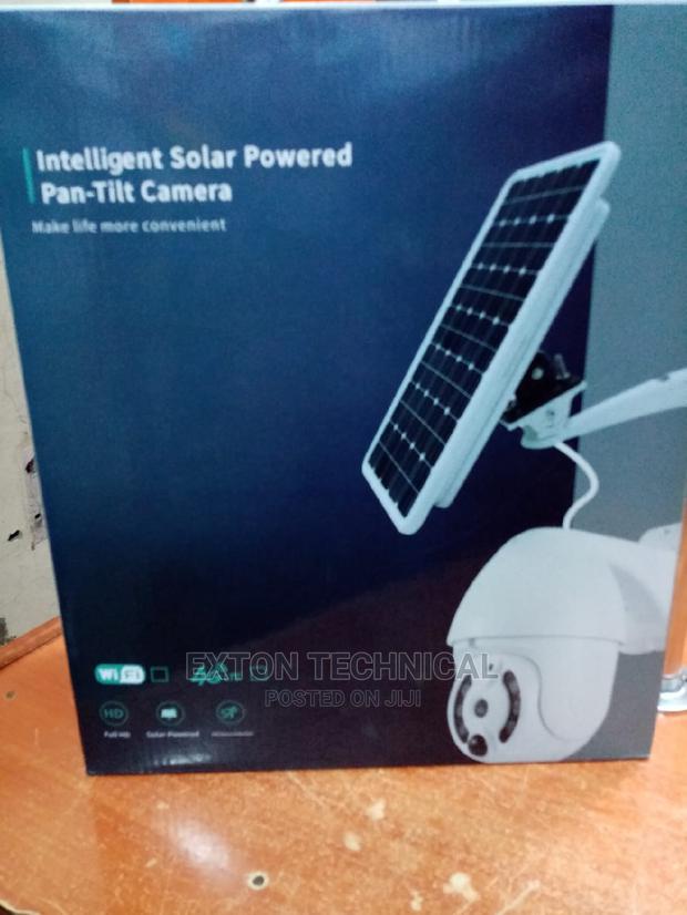 Intelligent Solar Powered Pan-Tilt Camera
