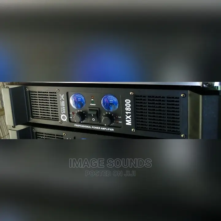 Power Amplifier Max- Mx1800 2000 Watts