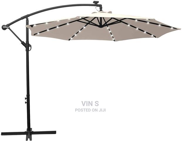Led Cantilever Umbrellas Led Cantilever Umbrellas