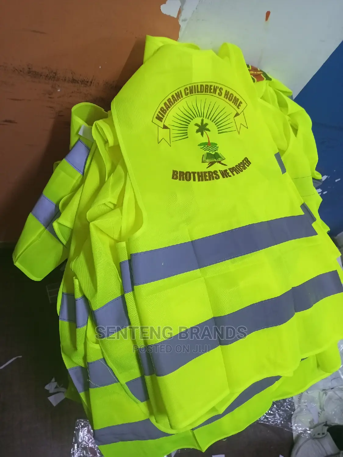 Printed Reflector Jackets Good Quality